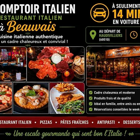 Maison A Colombages 1 - Situe A 15min De L'aeroport Paris-beauvais * Haudivillers