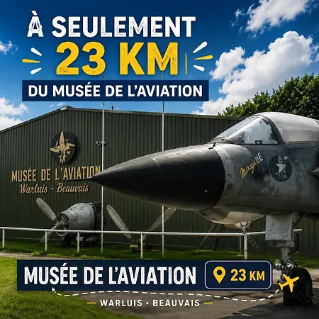 Maison A Colombages 1 - Situe A 15min De L'aeroport Paris-beauvais *