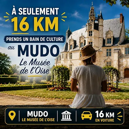 Maison A Colombages 1 - Situe A 15min De L'aeroport Paris-beauvais Prázdninový dům *